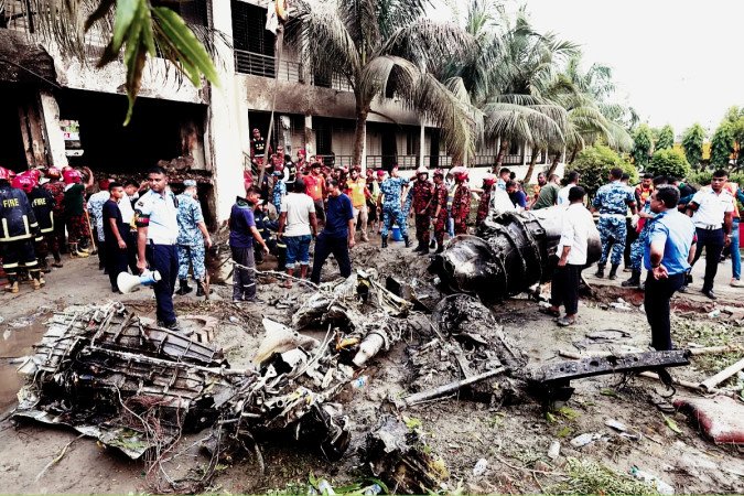 মাইলস্টোন স্কুল এন্ড কলেজে বিমান বিধ্বস্তের ঘটনায় এ পর্যন্ত নিহত ২৯ ২২ মরদেহ তাদের পরিবারের নিকট হস্তান্তর