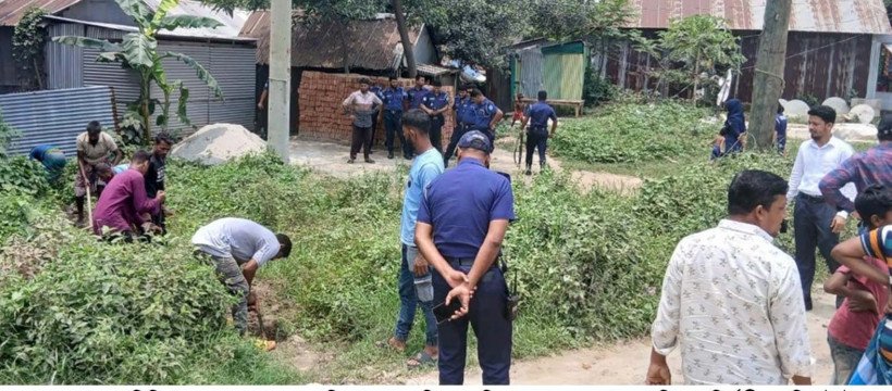 নারায়ণগঞ্জে গ্যাস সংযোগের অবৈধ বিতরণ লাইন বিচ্ছিন্ন