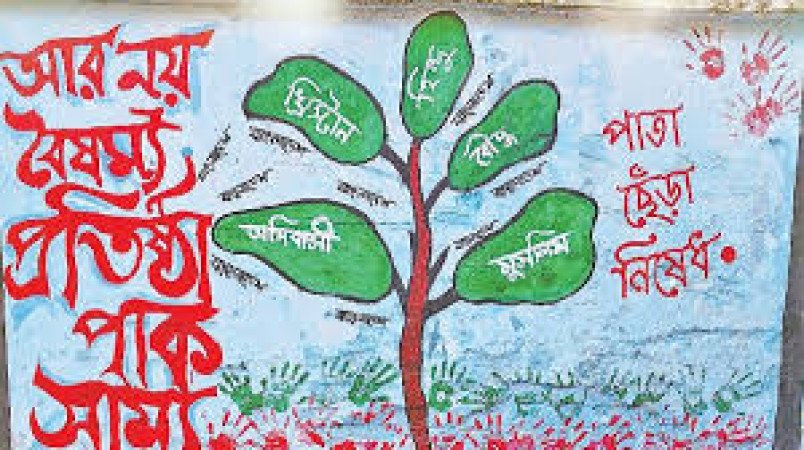 জুলাই আর্ট ওয়ার্ক’-এর উদ্বোধন: দেয়ালের ভাষায় ইতিহাস, স্মৃতি ও প্রতিরোধের চিত্রায়ন