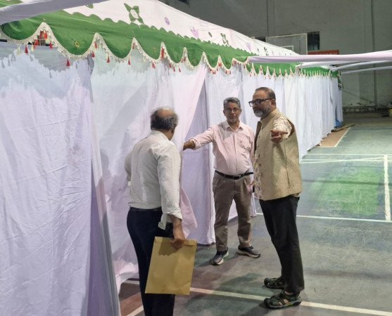 ভোট প্রক্রিয়া নির্বিঘ্ন করতে শারীরিক শিক্ষা কেন্দ্রে বিশেষ ব্যবস্থা