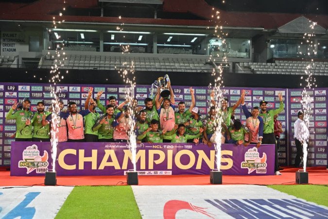 নসিএলে টানা দ্বিতীয়বার চ্যাম্পিয়ন রংপুর বিভাগ