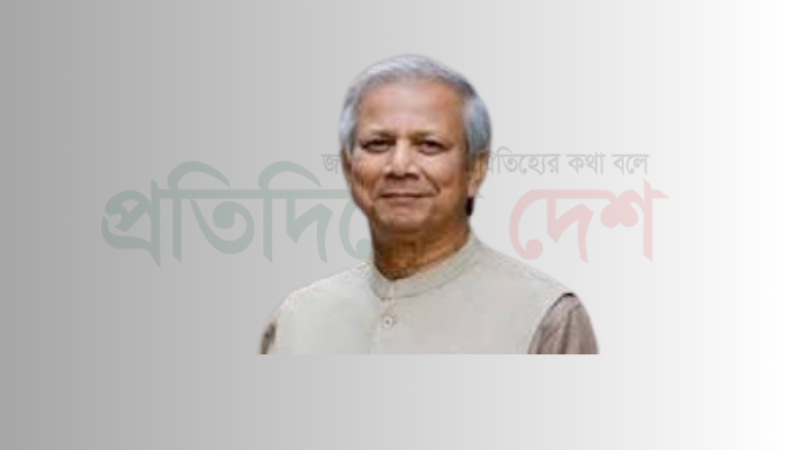 জাতীয় কন্যাশিশু দিবস উপলক্ষ্যে প্রধান উপদেষ্টার বাণী