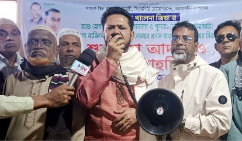 খুলনা–১ আসনে ধানের শীষের বিজয়ে ঐক্যের আহ্বান আমীর এজাজ খানের