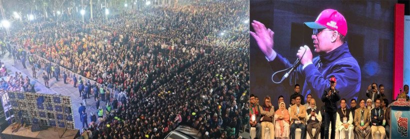 পরিবর্তন ও শান্তি চায় মানুষ: নরসিংদীতে তারেক রহমান