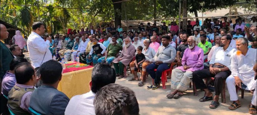 কয়রায় নির্বাচন পরবর্তী কুশল বিনিময়ে বাপ্পী, উন্নয়নের অঙ্গীকার