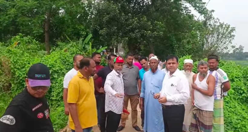 নির্বাচনের আগের দেওয়া প্রতিশ্রুতি রক্ষা করলেন চেয়ারম্যান প্রার্থী ছাবির উদ্দিন মজনু