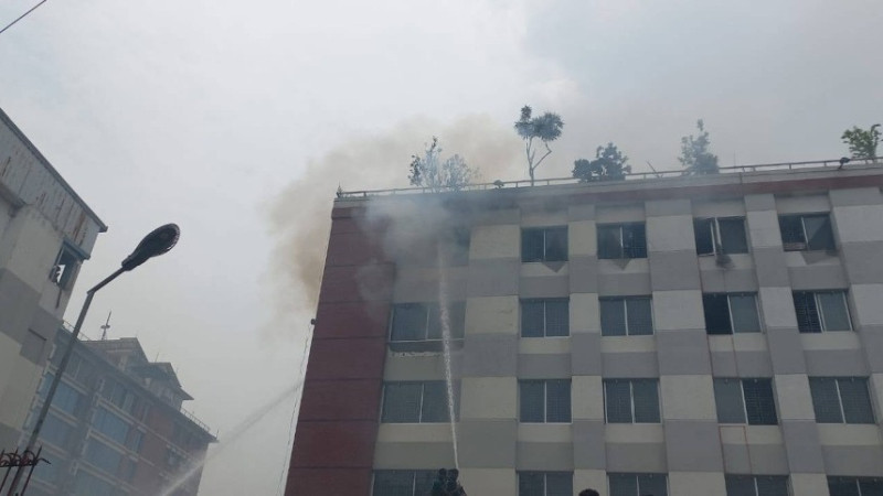 গাজীপুরে গার্মেন্টস কারখানায় ভয়াবহ অগ্নিকাণ্ড