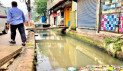 খুলনায় ড্রেনের স্লাব ভেঙে কাজ বন্ধ, ঝুঁকিতে কয়েক হাজার শিক্ষার্থী ও পথচারী