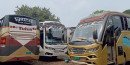 চাঁপাইবাবগঞ্জ থেকে ঢাকাগামী বাস চলাচল বন্ধ, দূর্ভোগে যাত্রীরা